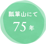 瓢箪山にて75年